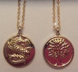 Tree of Life Dragon Necklace