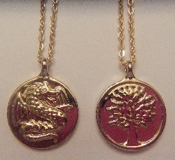 Tree of Life Dragon Necklace
